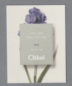 Carte publicitaire - advertising card - Atelier des Fleurs Iris de Chloé - Imagen 1 de 1