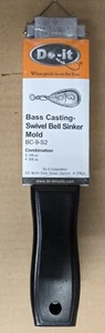 Do-It D.1112 Bass Casting Swivel Bell Sinker Mold (9 Cavities) 3/8 & 5/8 - Bild 1 von 5
