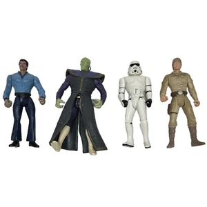 Vintage 1995-1997 Kenner Star Wars Shadows Of The Empire Lot Luke, Lando, Xizor - Picture 1 of 10