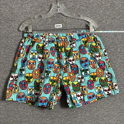Pantalones Cortos Chubbies Para Hombre Talla Grande Estampado Lucha Libre 5.5" Entrepierna Foto 1 de 4