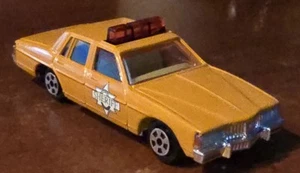 3" Ertl Smokey & the Bandit 1/64 Pontiac Bonneville Montague County Sheriff Car - Picture 1 of 10