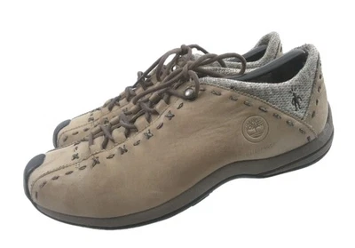 Timberland X Smartwool Mujer 8 M Beige Cuero Impermeable Senderismo Zapatos Foto 1 de 4