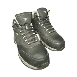 Reebok Beamer Mens Size 7 Black Waterproof Composite Toe Safety Work Boots - Picture 1 of 10