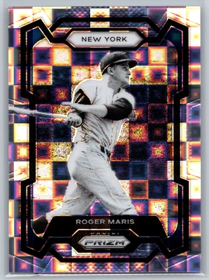 Roger Maris 2024 Panini Prizm Premium Box Set Pandora Prizm /199 #235 Yankees - Imagem 1 de 2