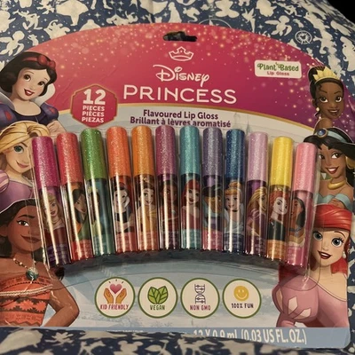Disney PRINCESS 12 Piece Flavored Lip Gloss  - Image 1 of 4