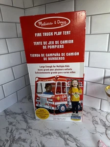 Melissa & Doug tenda camion dei pompieri e tenda camion cibo - tenda gioco bambini pop up. - Foto 1 di 3