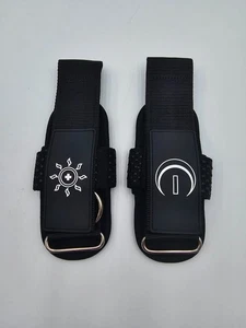 2 Paar Ekkovision Gewichthebergurte mit Manschette D Ring Handgelenkstütze - Bild 1 von 4