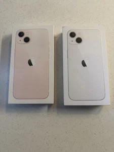 (2) iPhone 13 256gb Blu e iPhone 13 256gb Starlight SOLO SCATOLE - Foto 1 di 3