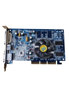 Tarjeta de gráficos Chaintech GeForce FX 5200 128 MB DDR AGP S-Video VGA probada buena - Imagen 1 de 5