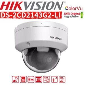 Hikvision 4MP Acusense Smart Hybrid Light DS-2CD2143G2-LI PoE IP Camera IR WDR - Picture 1 of 23