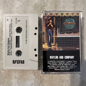 Cassette Waylon Jennings Wayon And Company ©1983 RCA Records Tested (New Case) - Picture 1 of 2