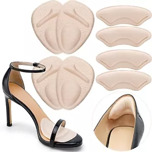 Heel Cushion Pads,Ball of Foot Cushions,Prevent Blisters Friction,non-slip - Picture 1 of 8