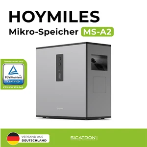 Hoymiles MS-A2 Mikro-Speicher 2240Wh Solarspeicher Balkonkraftwerk PV Batterie - Bild 1 von 10