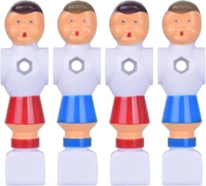 4Pcs Rod Foosball Soccer Table Football Men Player Parts(Red+Blue) - Picture 1 of 4