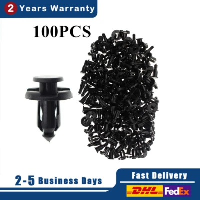 2000-2019 para Subaru Forester 100x 10 mm sujetador de orificio remache clips de empuje retenedor Foto 1 de 4