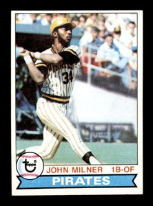 1979 Topps #523 John Milner   NM/NM+ X2882825