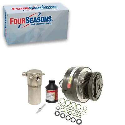 Kit de compresor de aire acondicionado 4 estaciones para Chevrolet Corvette 1985-1987 Foto 1 de 4