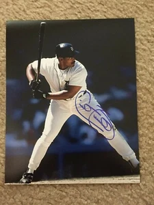 Tigers Cecil Fielder Signed 8x10 W/COA - Picture 1 of 1