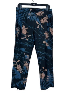 Michael Drummond Painted Pants Art to Wear Black Womens Tie Leg Project Runway - Picture 1 of 11
