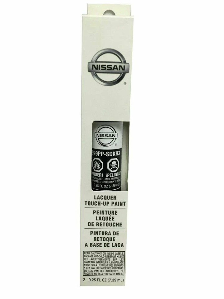 OEM Nissan Touch up Paint Pen .5oz 3-in-1 Applicator (KH3 Super Black) New - Image 1 of 1
