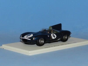 Spark Models 1/43 Jaguar D Type Winner Le Mans 24H 1956 Sanderson/Flockhart MiB - Picture 1 of 6