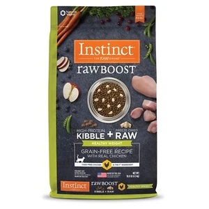 Instinct Raw Boost Healthy Weight Grain Free Recipe with Real Chicken Natural... - Picture 1 of 12