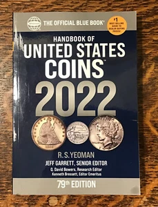 The Official Blue Book: Handbook of United States Coins 2022 by Jeff Garrett - Picture 1 of 2
