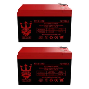 Razor E500S / MX500 / MX650 12v 12ah Neptune Power Replacement Battery - 2 Pack - Picture 1 of 11
