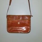 Medallion Brown  Vintage Bag Textured Adjustable Strap