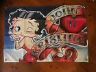 Betty boop poster bar Man cave  she cave flag Retro vintage classic pinup sign  Only A$33.00 on eBay