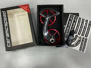 CeramicSpeed OSPW System For Shimano 9000 10-11Speed ( Non-Coated) Red #101640