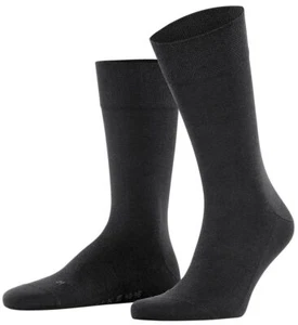 Falke Mens Sensitive New York Socks - Black - Picture 1 of 5