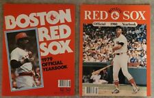 1979 and 1980 Boston Red Sox Yearbooks