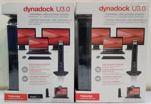 2x Toshiba DynaDock USB 3.0 Docking Station Universale PA3927C-1PRP - Nuovo con scatola! - Foto 1 di 6