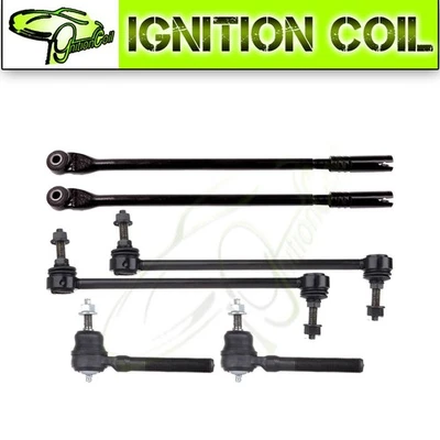 Complete Front 6pc Suspension Kit Sway Bar Tie Rods for 1998-2004 CHRYSLER LHS Foto 1 de 4