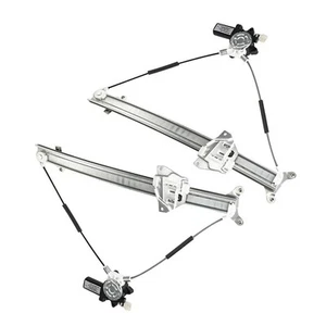 Front Power Window Regulator w/ Motor Pair Set Fits For Mitsubishi Montero 92-00 - Bild 1 von 7