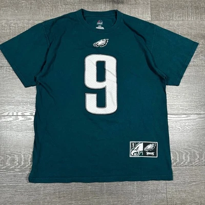 Camiseta deportiva Philadelphia Eagles Foles 9 majestuosa para hombre talla L G Foto 1 de 4