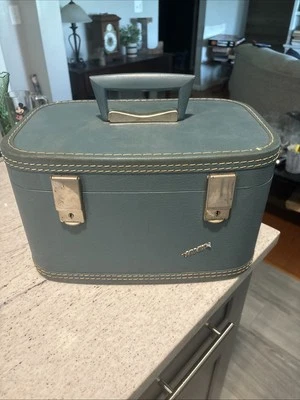 Estuche de viaje cosmético Mid-Century AEROWAY azul/estuche rígido azul Foto 1 de 4