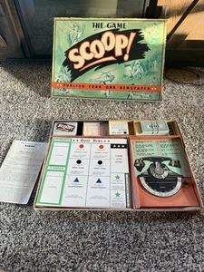 Scoop Parker Brothers 1956 vintage! - Pubblica il tuo giornale gioco da tavolo - Foto 1 di 9