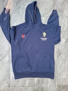 Durham County Cricket Club Hoodie Gray-nicholls Blue Large - Picture 1 of 3