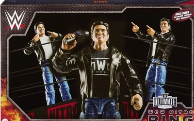 Juego de anillo de lucha libre escala real WCW Nitro Ultimate Edition (sin Eric Bischoff) Foto 1 de 3