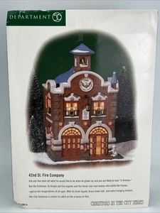 Reparto 56 Natale in Città "42nd St Fire Company" 58914 Ritirato Nuovo con scatola - Foto 1 di 5