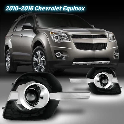 Luces antiniebla delanteras DRL izquierda+derecha para Chevrolet Equinox 2010-2015 Premier LTZ Foto 1 de 4