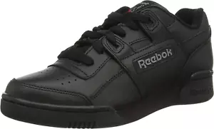 Reebok Workout Plus Scarpe da Ginnastica Uomo Reebok Pelle Retrò Uomo Sneakers UK 13 - Foto 1 di 6