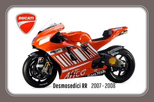 Blechschild 20x30 DUCATI Desmosedici RR Motorrad Bike Werbung Sammler Geschenk - Bild 1 von 3