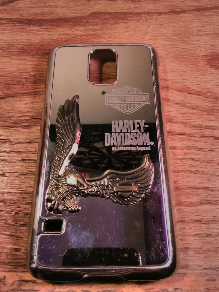 Genial funda de metal 3D Harley Davidson para Samsung Galaxy S5  Foto 1 de 3