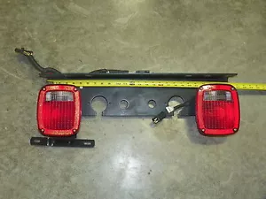 Grote 5090 9130 KW Peterbilt Semi Rear Tail Light Set PACCAR A11-2263 w/ Wiring - Picture 1 of 7