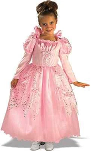 Posh Pink Fairy Tale Sleeping Beauty Princess Aurora Gown/Dress Costume, Rubies - Picture 1 of 3