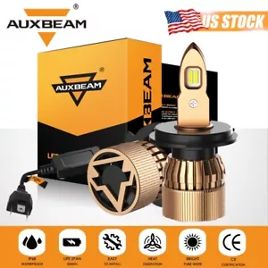 For Honda Civic 1992-2021 AUXBEAM 9005 9003 H4 9006 LED Headlight Hi/Lo Beam Fog - Foto 1 di 17