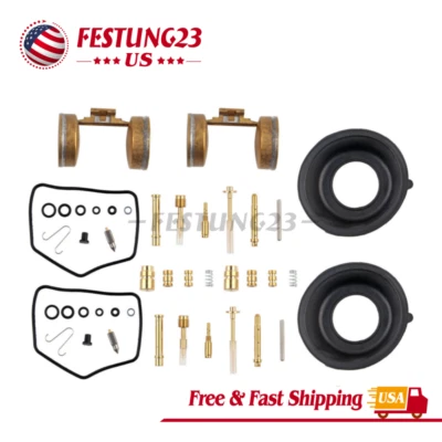 Kit de reparación y diafragma de reconstrucción de carburador para Honda 68-73 CL350 CB350 16100354004 Foto 1 de 4